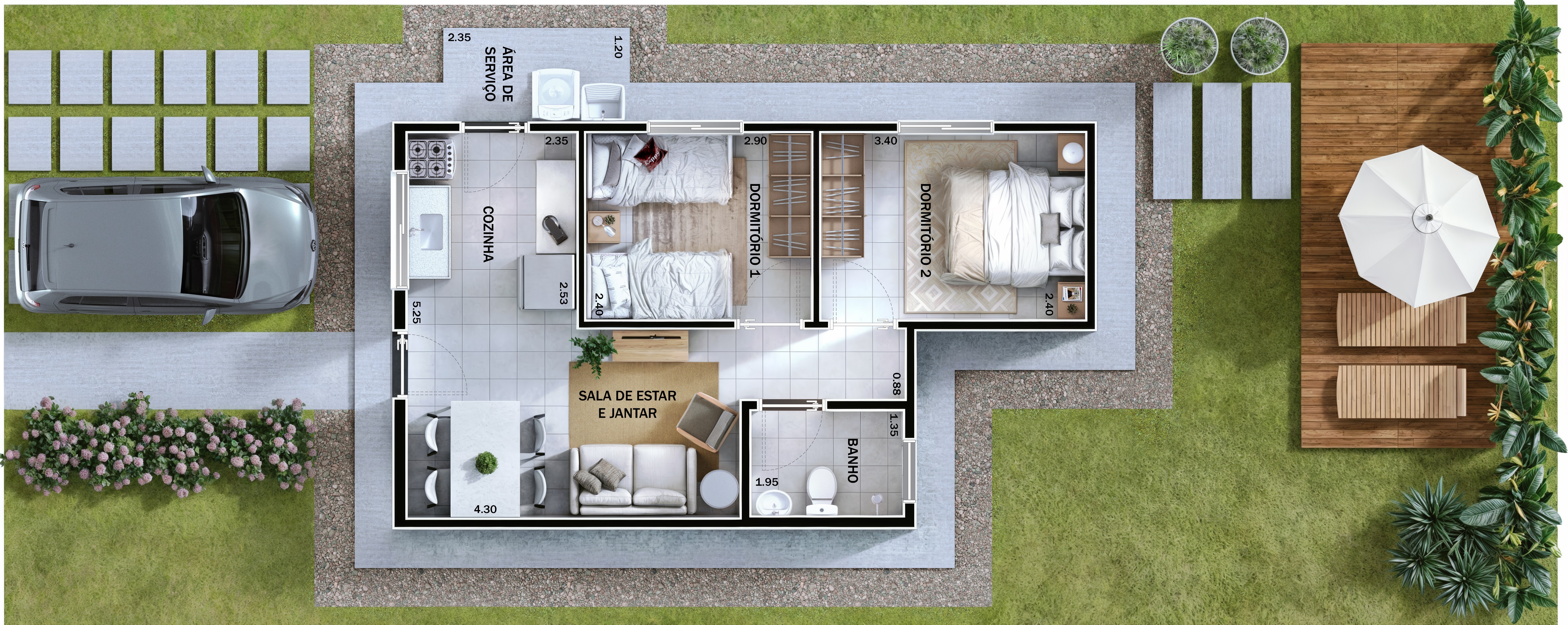 Jardim das Araucárias